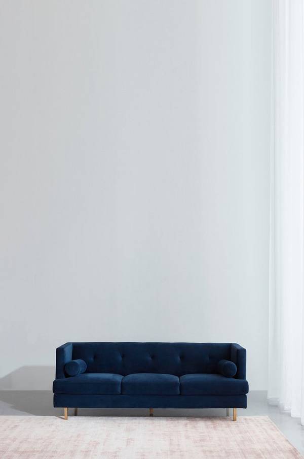 Bilde av OAKDALE sofa 3-seter - Blå
