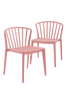 VÄBY tuolit, 2/pakk. Roosa