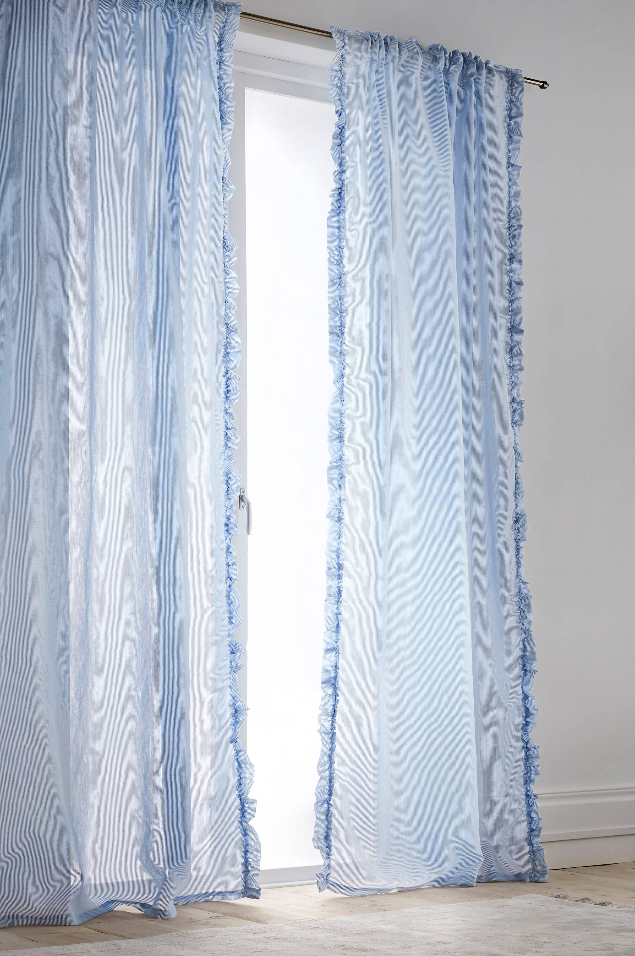 BLUSH multifunktionsgardin 2-pack - Blå - Gardiner - Jotex.se