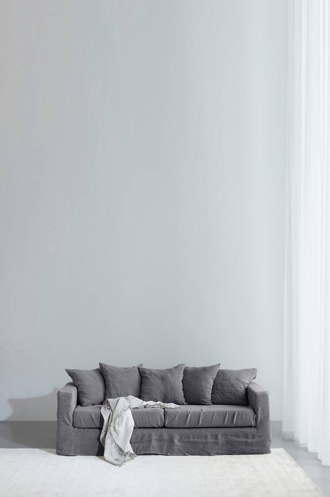 MARSEILLE soffa 3-sits Mörkgrå