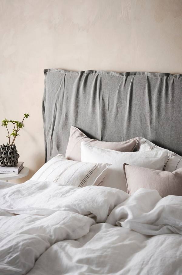 Bilde av PALMA sengegavl 160 cm - Mørk grå
