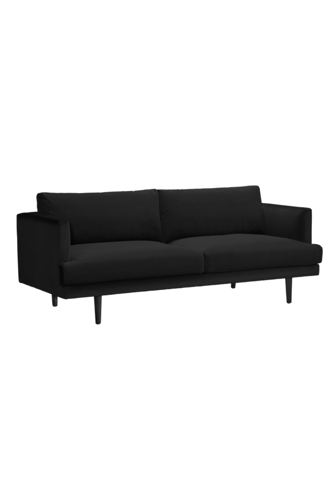 ANTWERPEN soffa 3-sits Svart