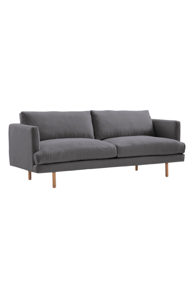 ANTWERPEN soffa 3-sits Mörkgrå