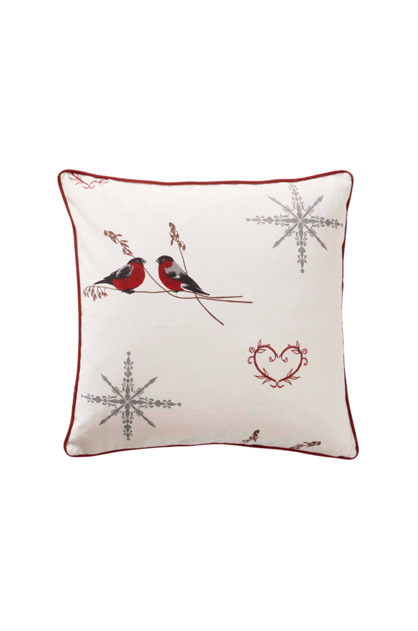 Bilde av LITTLE BIRD putetrekk 50x50 cm - Naturhvit
