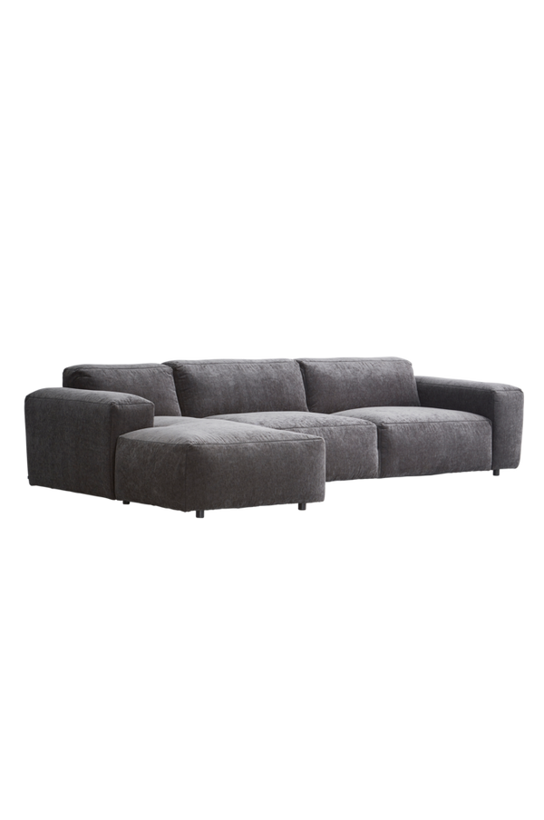 Bilde av SEOUL sofa 3-seter   divan venstre - Mørk grå
