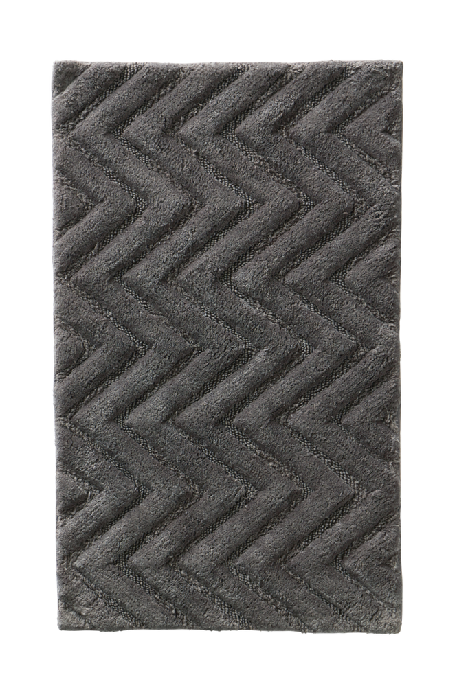 ARILD badrumsmatta 80×120 cm Grå