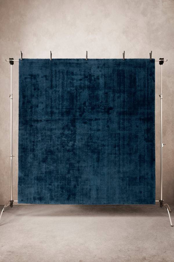 Bilde av GALLICO luggteppe 300x300 cm - Marineblå
