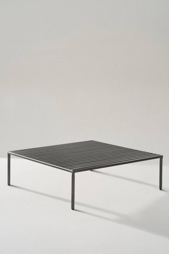 MENTON soffbord 110×110 cm Khakigrön