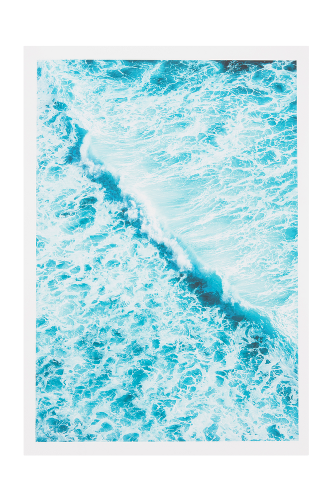 BLUE WAVE poster 50×70 cm