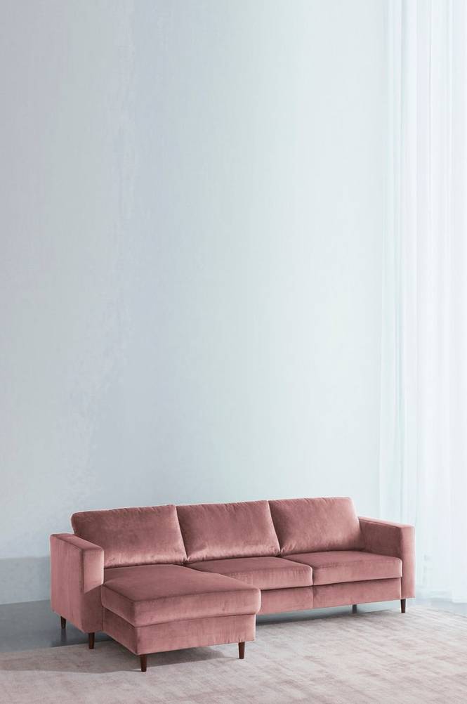 FRANCIS soffa 3-sits – divan Rosa
