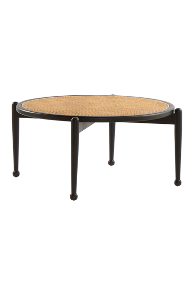 LJUNGHUSEN sofabord Ø 89 cm Svart