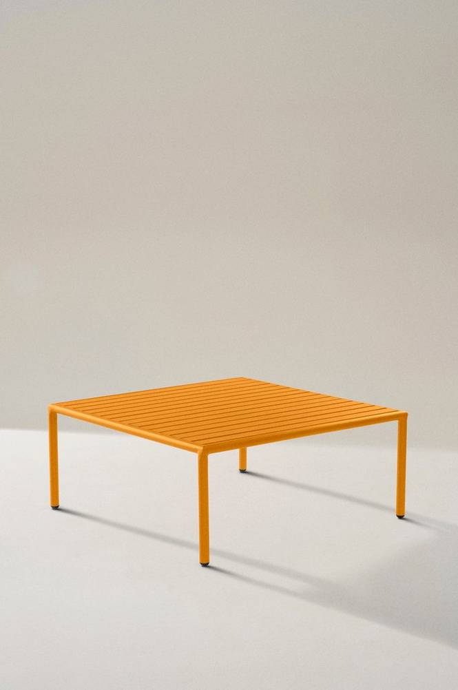 MENTON soffbord 80×80 cm Orange