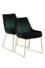 MINOU tuolit, 2/pakk. Tummanvihreä