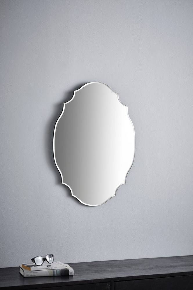 SCARLETT spegel – 60 cm Svart