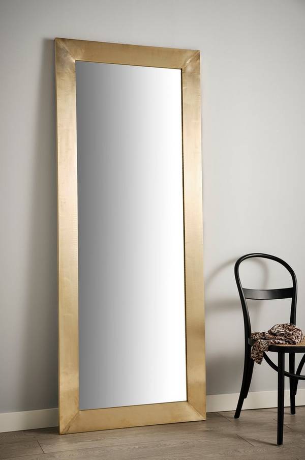 Bilde av CHEERIE speil - stort - Messing
