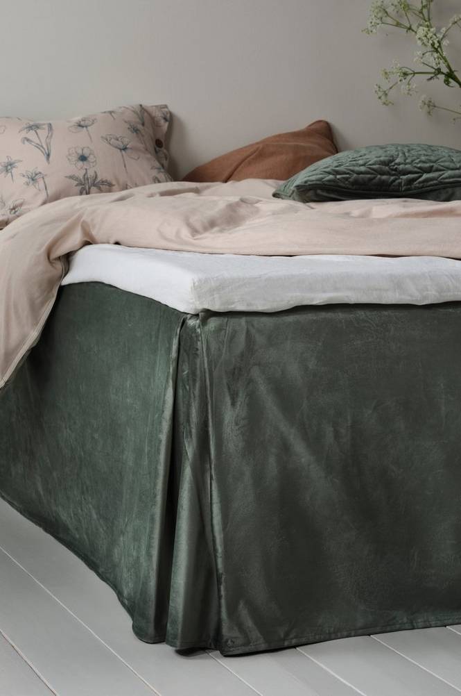 TILY sängkappa 60 cm Grön