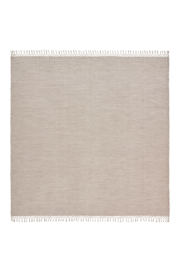 Bilde av SIBI bomullsteppe 200x200 cm - Beige
