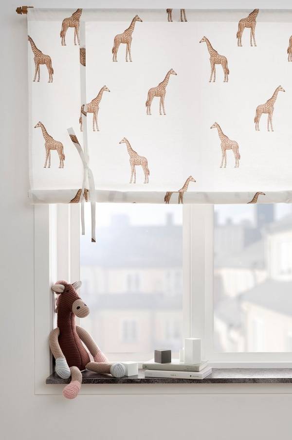 Bilde av GRIFFITH roll up-gardin - økologisk - 30151
