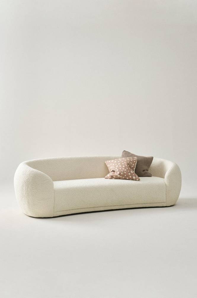 AUSTIN TEDDY soffa 3-sits Naturvit