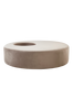 MACAO sittepuff, diameter 110 cm Lys beige