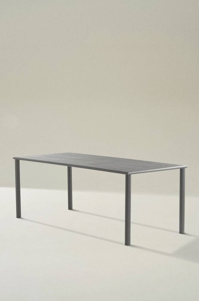 MENTON matbord 90×200 cm Khakigrön