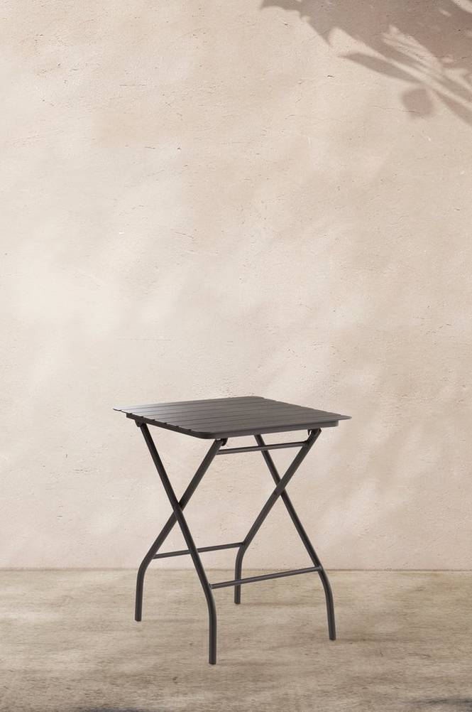 MONTMARTRE cafébord 60×60 cm Svart