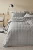 LINDEN sengeteppe - dobbeltseng 260x260 cm Lys grå