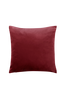 SAVANNAH tyynynpäällinen 60x60 cm Tumma viininpunainen