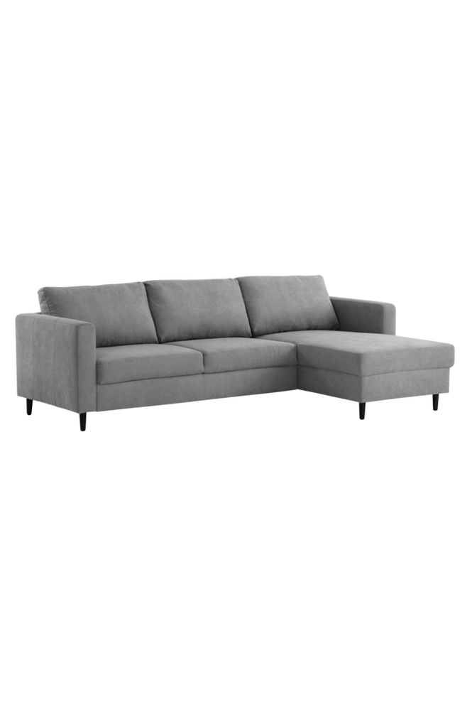 FRANCIS soffa 3-sits – divan Grå
