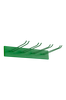 Jotex GIANNI vinglashållare - bredd 44 cm Grön 7,5