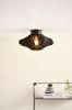 MARGAUX takplafond Ø 40 cm Black mdf / metall