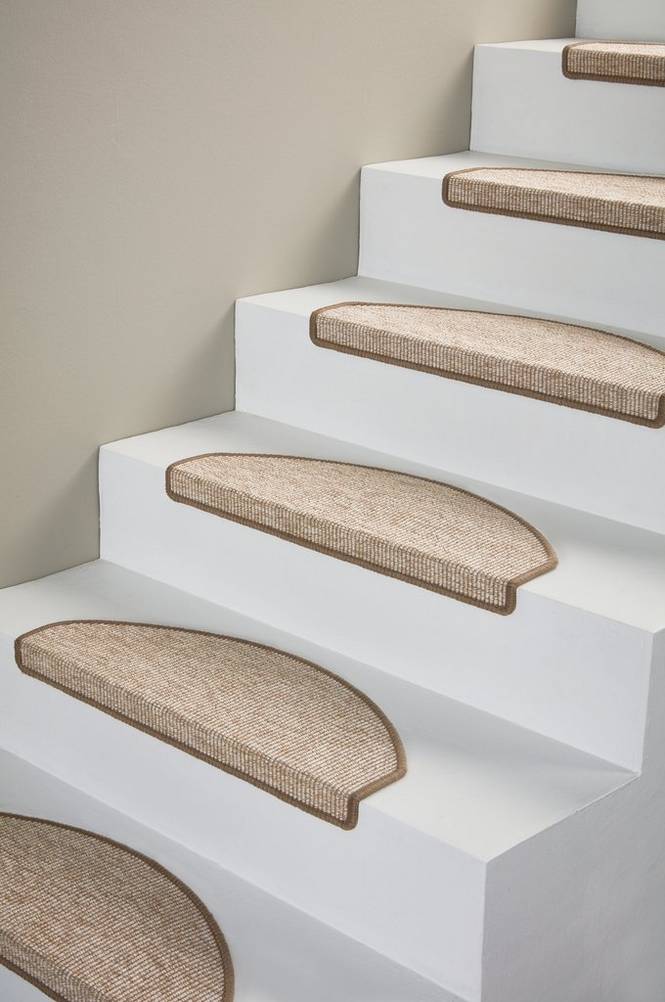 ESCALIER trappstegsmatta 15-pack Naturvit