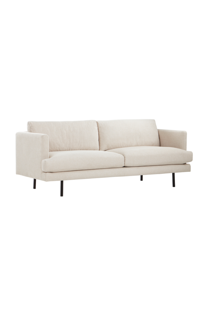ANTWERPEN soffa 3-sits Naturvit
