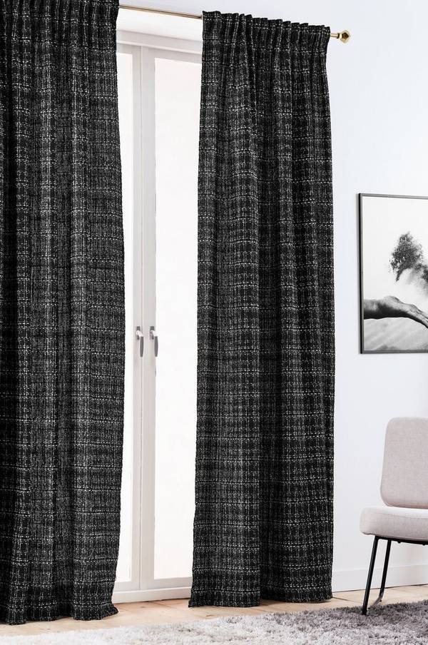 Bilde av EMILA gardin med multifunksjonsbånd 2-pk - 30151
