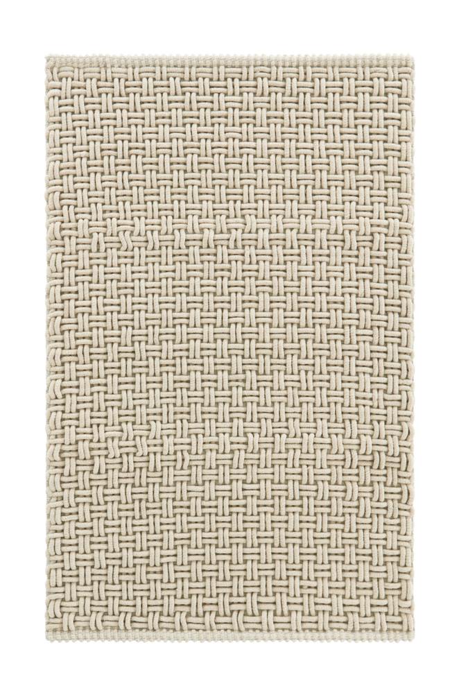 PANAMA badrumsmatta 80×120 cm Grågrön