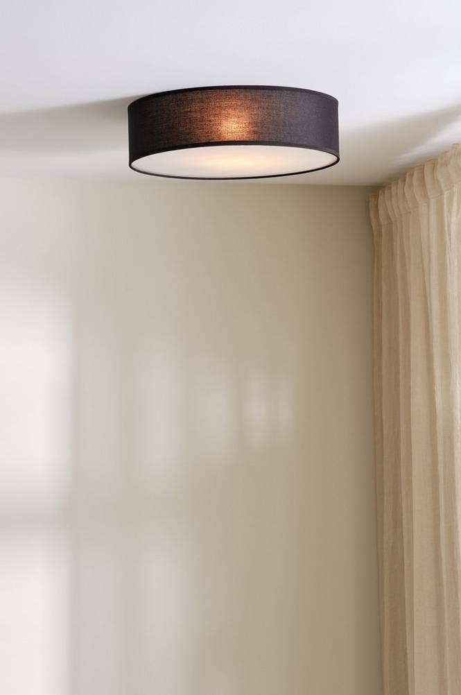 ALLAN plafond ø 40 cm Svart