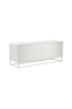 LYCKEBY TV-taso 42x140 cm White mdf/ metal