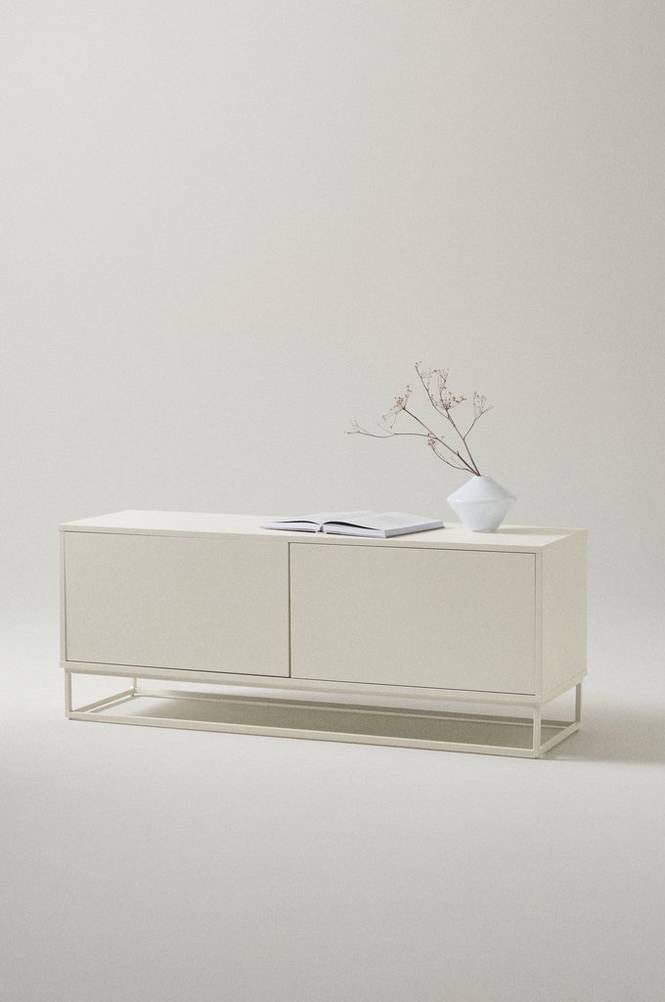 LYCKEBY tv-bänk 42×140 cm Beige