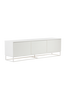 LYCKEBY TV-taso 42x180 cm White mdf/ metal