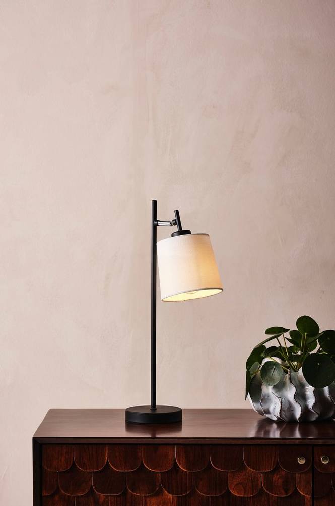 DEAN bordslampa Svart/vit