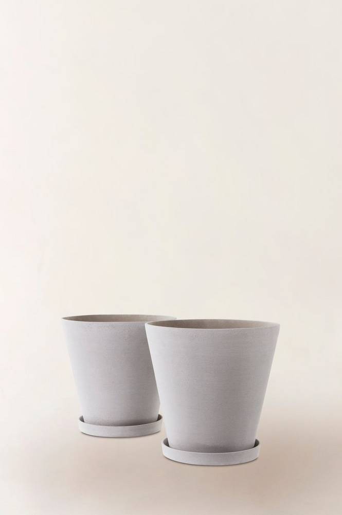 Jotex KENNEDY potte med skål 2-pk Ø 40 cm