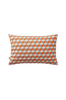 AURA tyynynpäällinen 60x40 cm Oranssi/valkoinen/harmaa