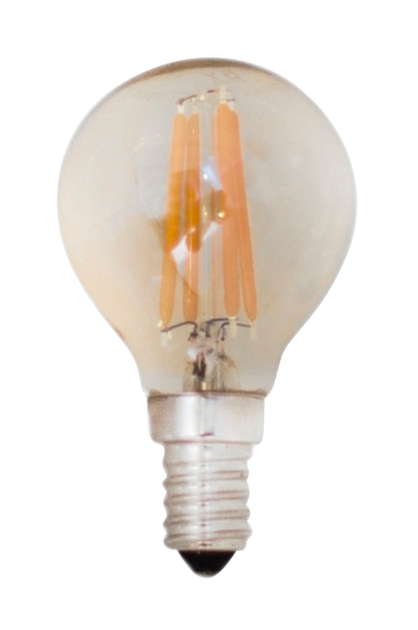 Bilde av Filament dekor LED dimbar illum , E14, 4W, Ø 45mm rav - 1
