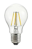 Filamenttikoristelamppu LED, himmennettävä, E27, 4 W, Ø 60 mm, meripihka