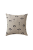 LEAF tyynynpäällinen 50x50 cm Puunvärinen/musta