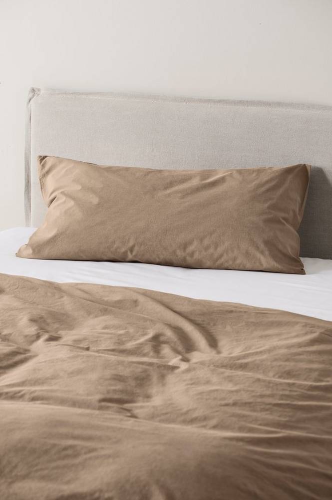 LOCRI örngott 90×50 cm – ekologisk Beige