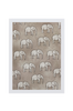 ELEPHANTS juliste 30x40 cm Harmaa