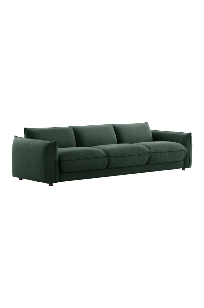 MOLTON soffa 3-sits Grön