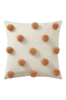 POMEZIA tyynynpäällinen 45x45 cm Valkoinen/beige