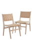 NORREBRO tuolit, 2/pakk. Ruskea